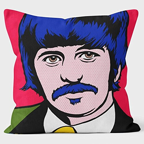 Coussin The Beatles multicolore 45x45 cm