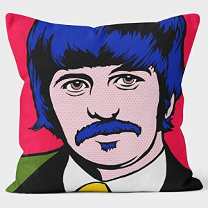 Coussin The Beatles multicolore 45x45 cm