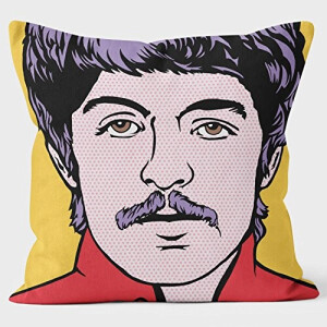 Coussin The Beatles multicolore 45x45 cm