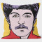 Coussin The Beatles multicolore 45x45 cm - miniature