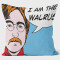 Coussin The Beatles multicolore 45x45 cm - miniature