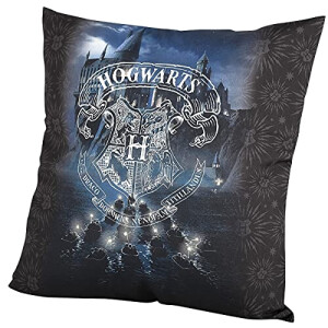 Coussin Poudlard - Harry Potter - noir