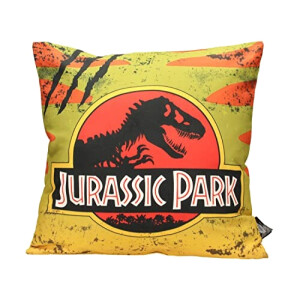 Coussin Jurassic Park noir 40x1 cm
