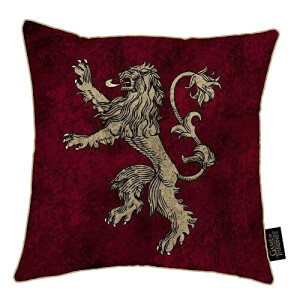 Coussin Game of Thrones rouge 40x40 cm