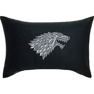 Coussin Stark - Game of Thrones - noir 40x60 cm