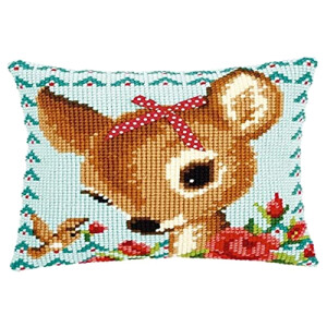 Coussin Bambi Écru 10 cm