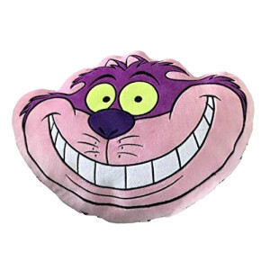 Coussin Chat du Cheshire - Alice au pays des merveilles - 40x40 cm