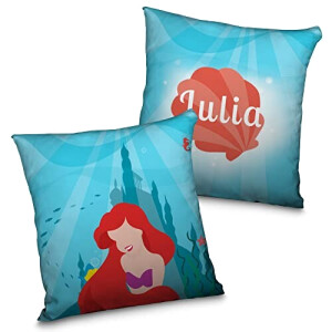 Coussin Max - La petite sirène - la petite sirene. 30x30 cm