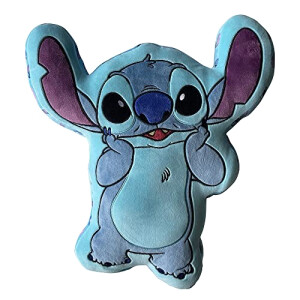 Coussin Lilo - Stitch - bleu 45 cm