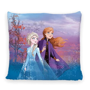 Coussin Anna, Elsa - La reine des neiges - frozen 40x40 cm