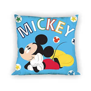 Coussin Mickey multicolore 35x35 cm