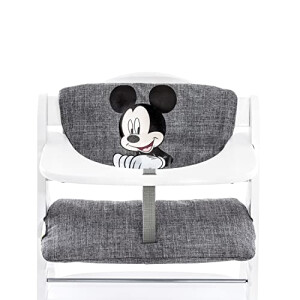 Coussin Mickey gris