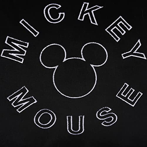 Coussin Mickey noir 50x30 cm variant 0 