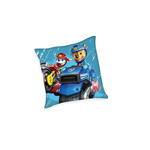 Coussin Pat patrouille bleu 40x40 cm