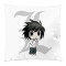 Coussin Death Note blanc 28x28 cm - miniature