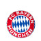 Coussin FC Bayern Munich rouge/blanc rond 50 cm - miniature