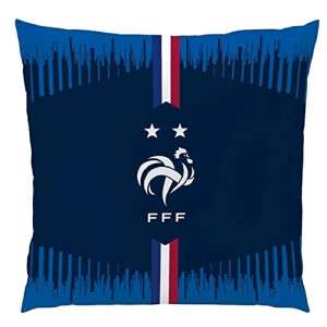 Coussin Equipe de France bleu 40x40 cm