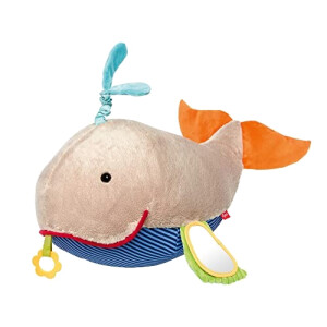 Coussin Baleine / multicolore 30x28 cm