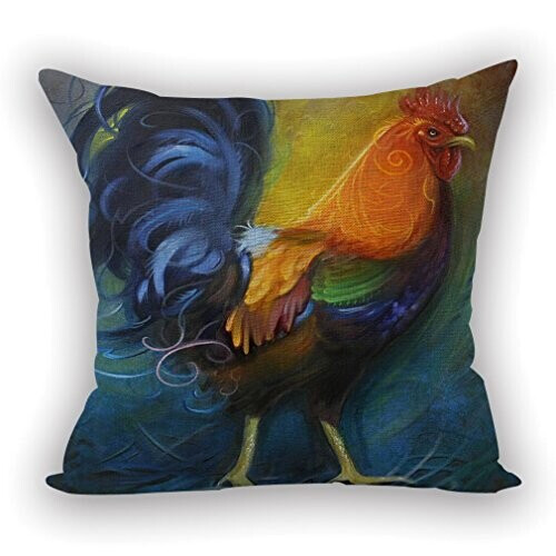 Coussin Coq style 45x45 cm