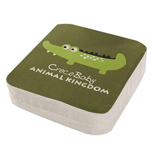 Coussin Crocodile vert 39x10 cm