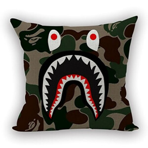 Coussin Crocodile style 45x45 cm
