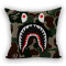 Coussin Crocodile style 45x45 cm - miniature