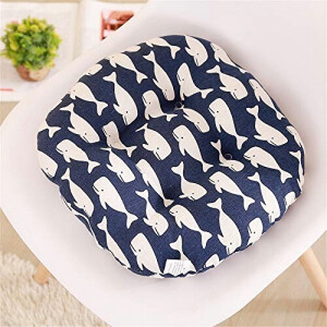 Coussin Dauphin rond 35x35 cm