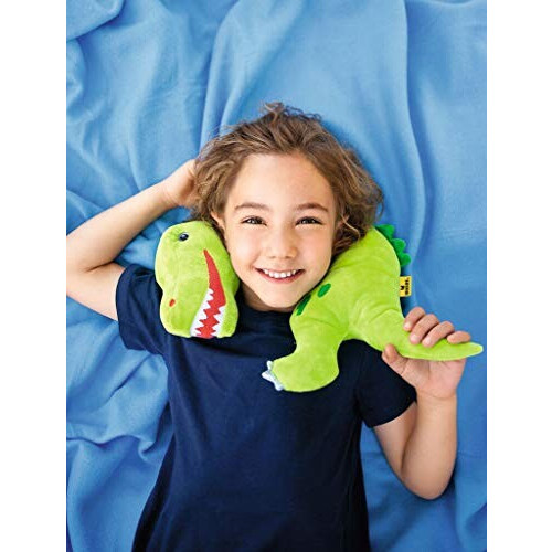 Coussin Dinosaure vert 46x32 cm variant 1 