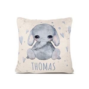 Coussin Éléphant elefant mit herzen