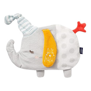 Coussin Éléphant multicolore 21 cm