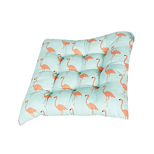 Coussin Flamant rose rond 35x7 cm