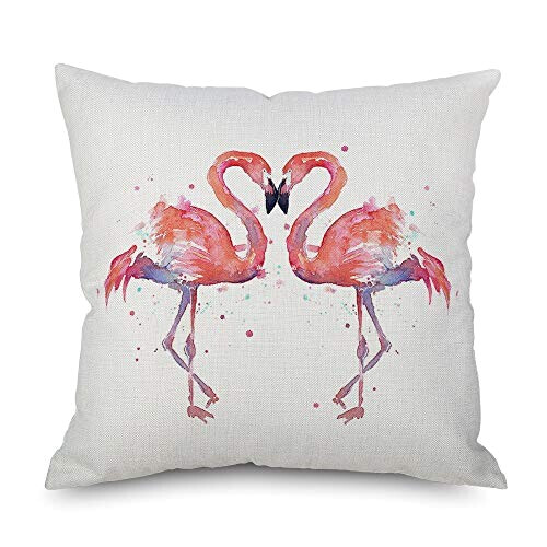 Coussin Flamant rose 45x45 cm