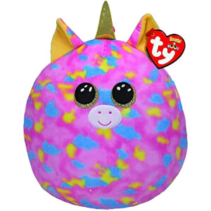 Coussin Licorne multicolore 40 cm