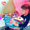 Coussin Licorne multicolore 40 cm - miniature variant 1