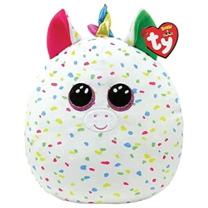 Coussin Licorne multicolore 30x15 cm