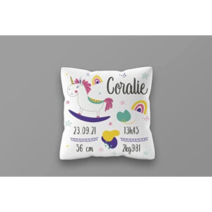 Coussin Licorne 40x40 cm