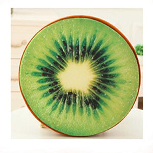 Coussin Kiwi rond 30 cm