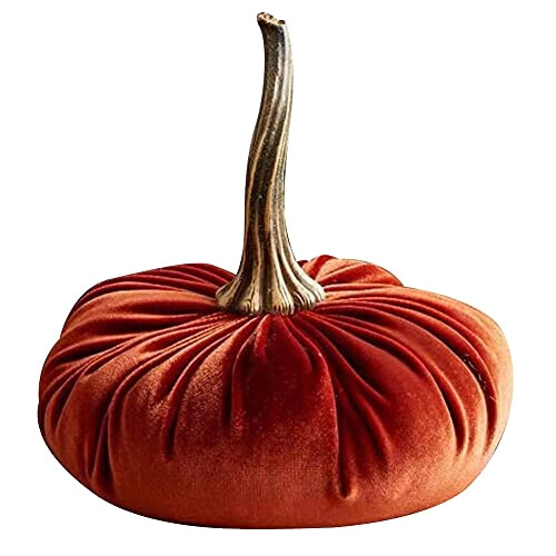 Coussin Citrouille orange 20 cm