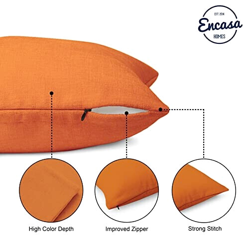 Coussin orange 40x40 cm variant 1 