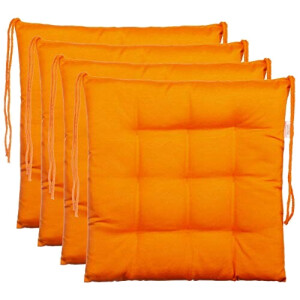 Coussin orange 40x40 cm