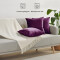 Coussin violet aubergine - 40x40 cm - miniature variant 5