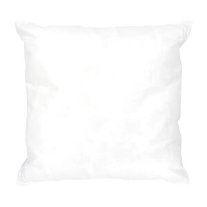 Coussin blanc multicolore 40x40 cm