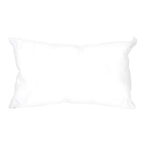 Coussin blanc multicolore 30x50 cm