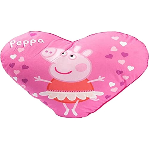 Coussin Peppa Pig rose 40 cm